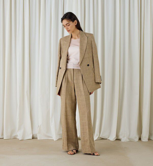 DES PRES「ソフトカシミヤシルク ラウンドネックプルオーバー」|ニット・セーター|