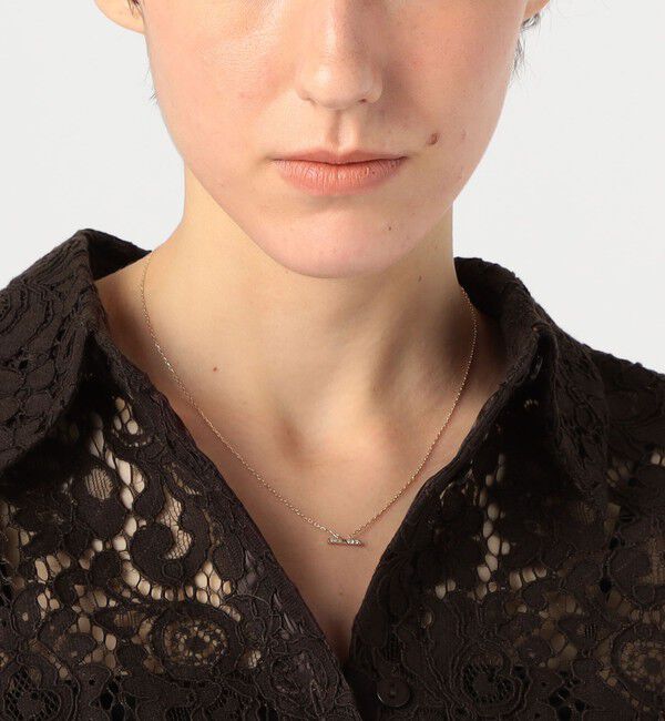 TOMORROWLAND GOODS「Hirotaka Trapeze Diamond ネックレス」|ネックレス|