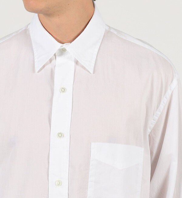 TOMORROWLAND MENS「コットン ローンポプリンシャツ ALBINI」|シャツ・ブラウス|