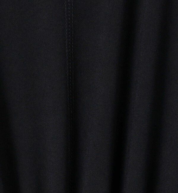 DES PRES「ジャージーライクジョーゼット プリーツコンビドレス」|ワンピース|