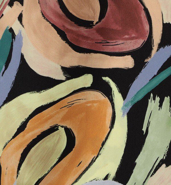 Ballsey「ハンドペイントプリント タックセミワイドパンツ」|その他|