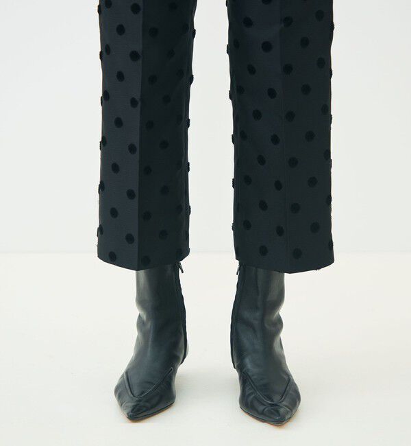 TOMORROWLAND collection「モールポルカドット ベルストレートパンツ」|その他|