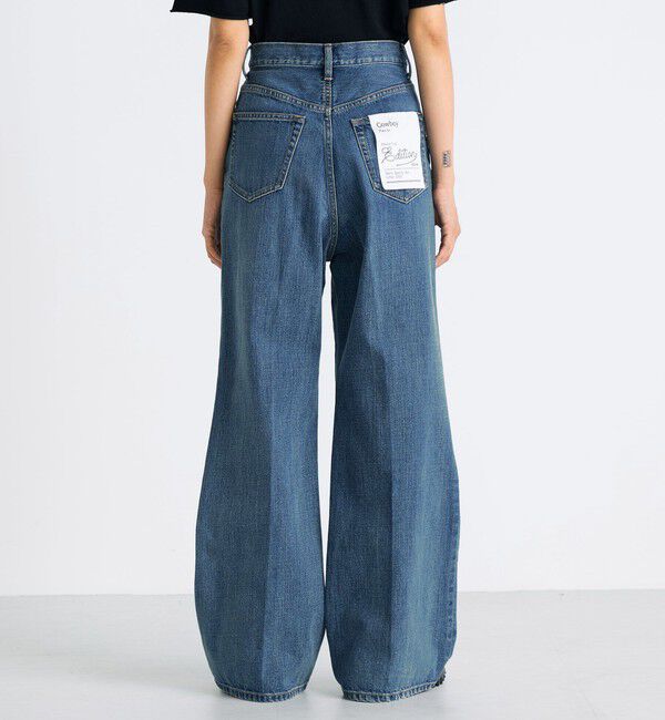 Edition「エッセンシャルデニム フレアパンツ」|デニム|