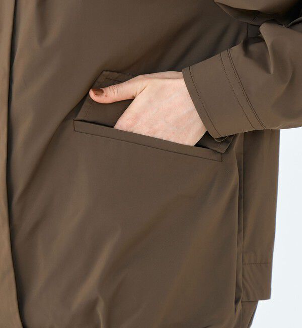 Ballsey「ハイカウントタフタ フーデッドショートコート」|ブルゾン・スタジャン|