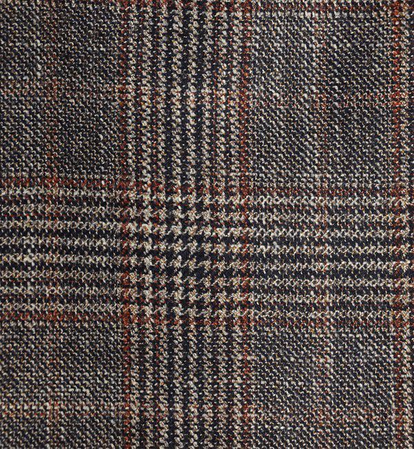 TOMORROWLAND collection「SILK AIR GLEN CHECK ダブルブレストジャケット」|テーラードジャケット|