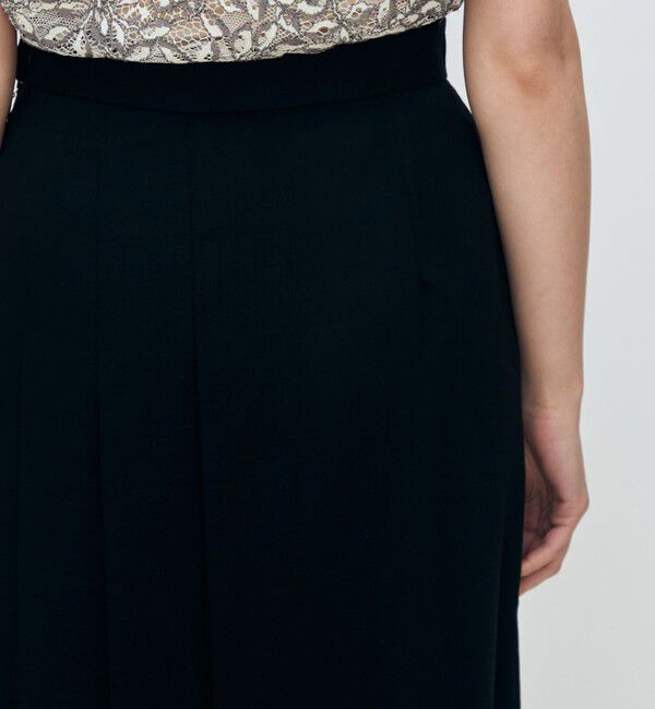 TOMORROWLAND collection「クリアーボイル アシンメトリープリーツスカート」|スカート|