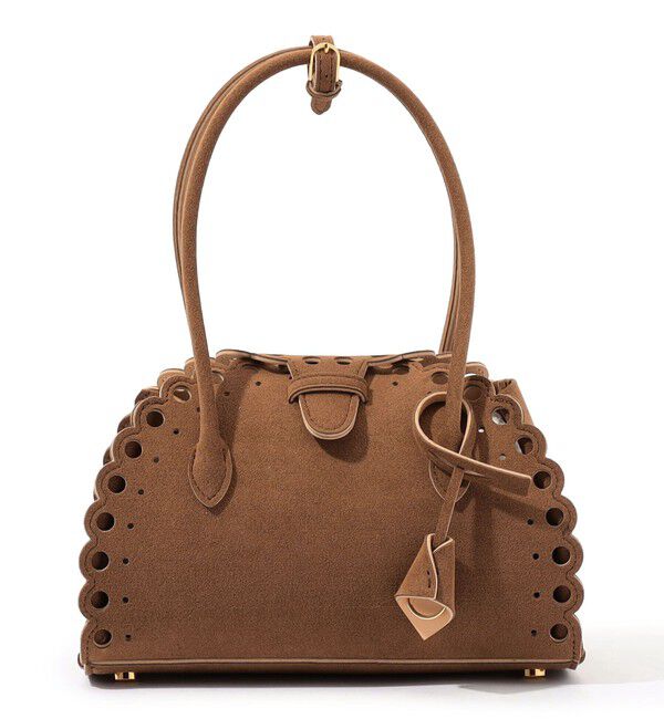 TOMORROWLAND GOODS「MARY AL TERNA ENSOU ミニバッグ」|ハンドバッグ|49 ダークブラウン