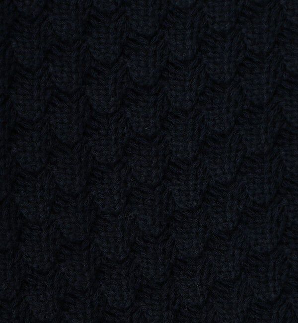 MACPHEE「ハイブリットケーブル クルーネックカーディガン」|カーディガン|