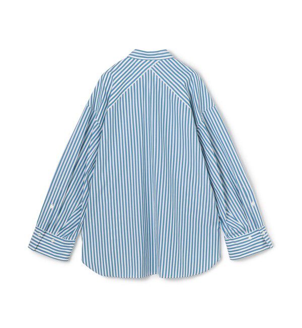 CABaN「コットン ロンドンストライプドロップショルダーシャツ」|シャツ・ブラウス|