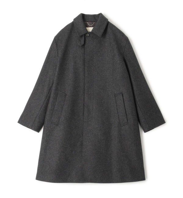 TOMORROWLAND MENS「【別注】MACKINTOSH DUNKELD ウールステンカラーコート」|ステンカラーコート|17 チャコールグレー