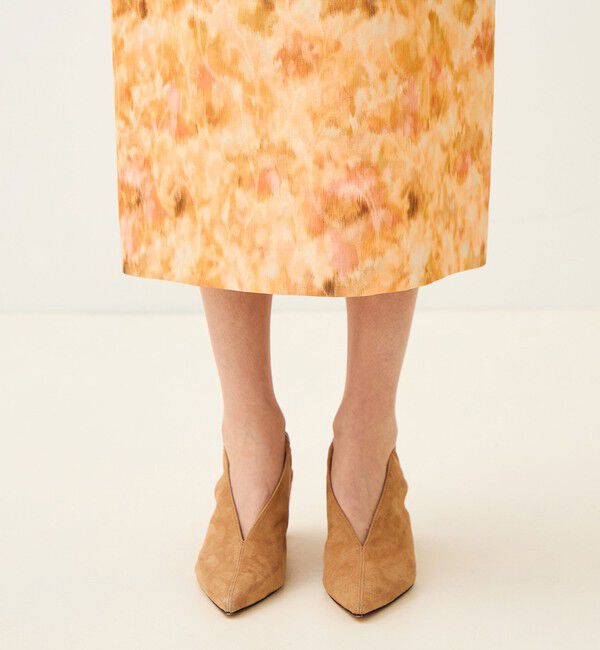 TOMORROWLAND collection「アンプリメジャカード タイトストレートスカート」|タイト|