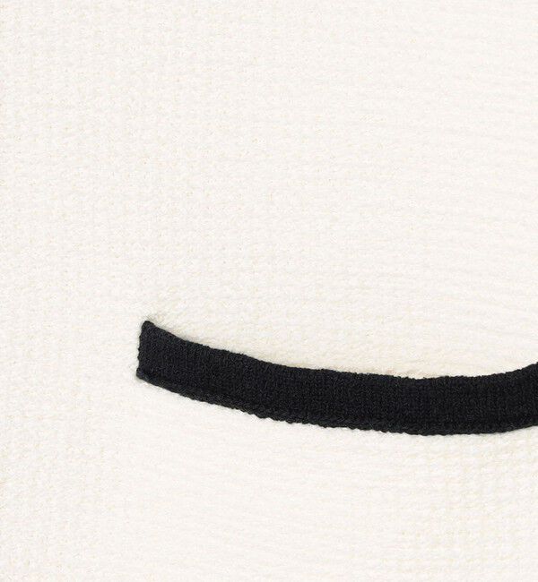 MACPHEE「モスライクステッチ Vカラーカーディガン」|カーディガン|