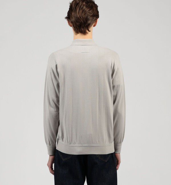 TOMORROWLAND MENS「TOMORROWLAND tricot ギザコットン ポロカラーカーディガン」|カーディガン|