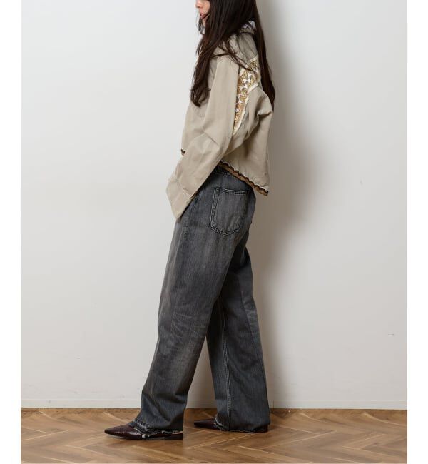  「ストレートデニム 5ポケットパンツ」|デニム|