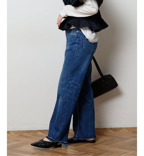  「ストレートデニム 5ポケットパンツ」|デニム|