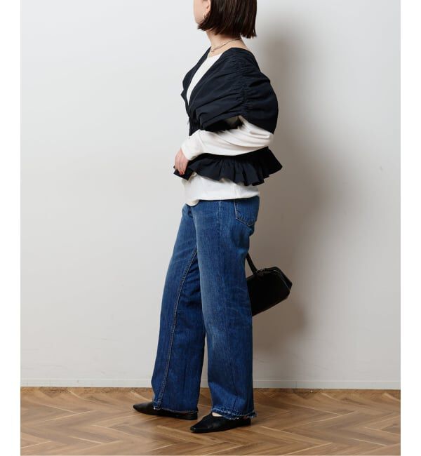  「ストレートデニム 5ポケットパンツ」|デニム|