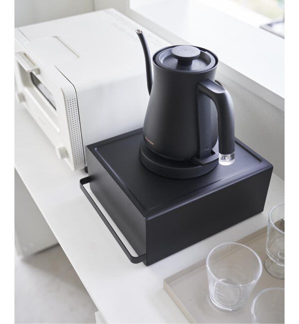 journal standard Furniture「《WEB限定予約》【tower/タワー】引き出し付きキッチン家電下ラック」|食器・キッチングッズ|
