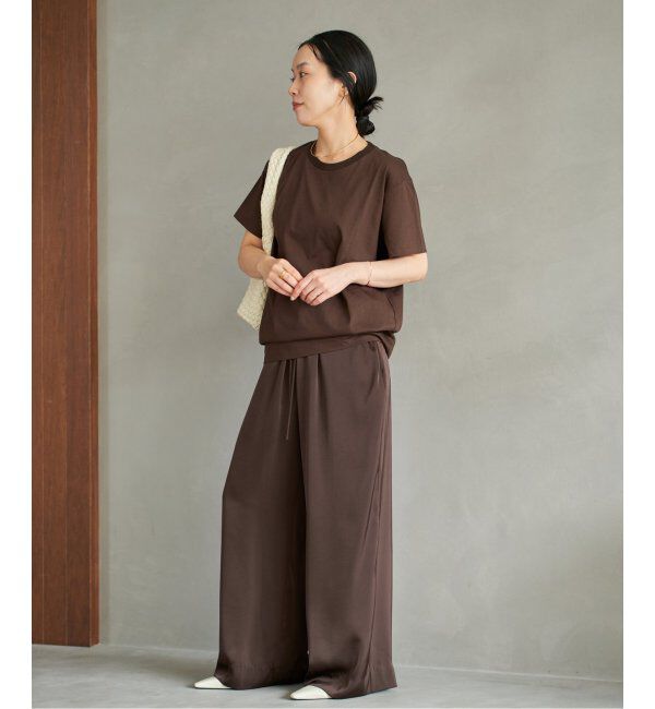 Plage「dull satin relax パンツ」|その他|