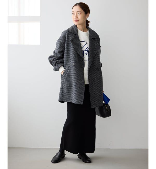 SLOBE IENA「《セットアップ対応可/追加》ウォッシャブルスムースニットスカート」|スカート|