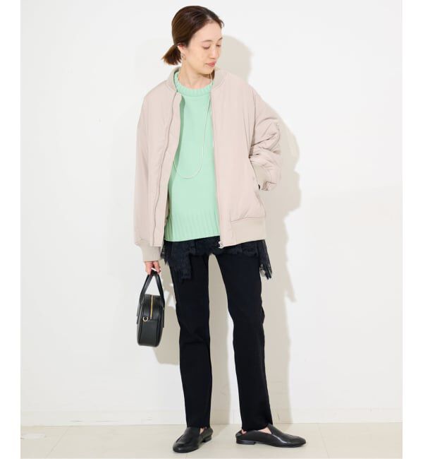 SLOBE IENA「中綿MA-1」|ブルゾン・スタジャン|