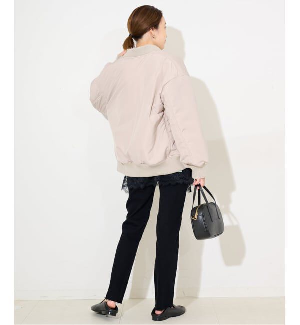 SLOBE IENA「中綿MA-1」|ブルゾン・スタジャン|