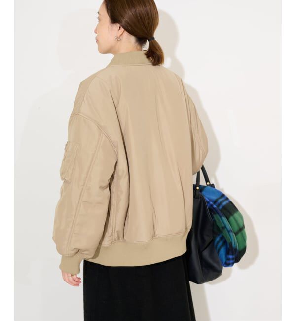 SLOBE IENA「中綿MA-1」|ブルゾン・スタジャン|