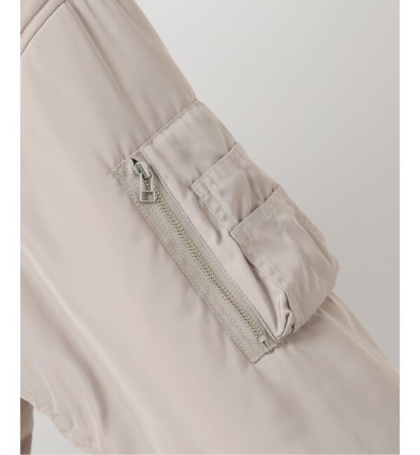 SLOBE IENA「中綿MA-1」|ブルゾン・スタジャン|