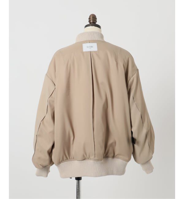 SLOBE IENA「中綿MA-1」|ブルゾン・スタジャン|