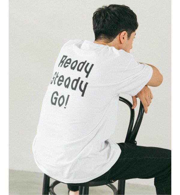 EDIFICE「Ready Steady Go! / レディーステディゴー 別注 プリント Tシャツ」|Tシャツ・カットソー|