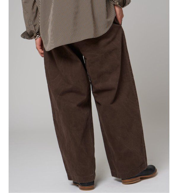 EDIFICE「フェード  ベルテッド トラウザー」|デニム|