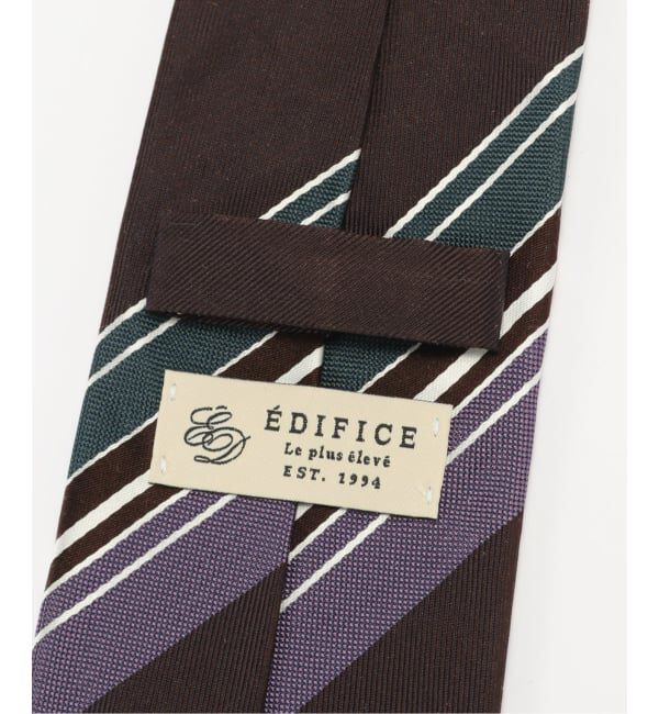 EDIFICE「PB ワイドレジメンタルタイ」|ネクタイ・蝶ネクタイ|