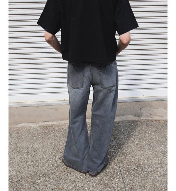 JOURNAL STANDARD「デニム キャノン 5ポケット フェード グレー染」|デニム|