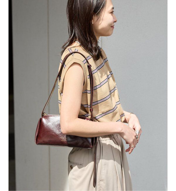 JOURNAL STANDARD「《追加4》汗ジミ防止天竺ボーダーノースリーブ」|Tシャツ・カットソー|