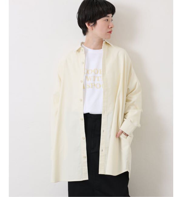 journal standard luxe「コットンスウェード ジーンシャツ」|シャツ・ブラウス|