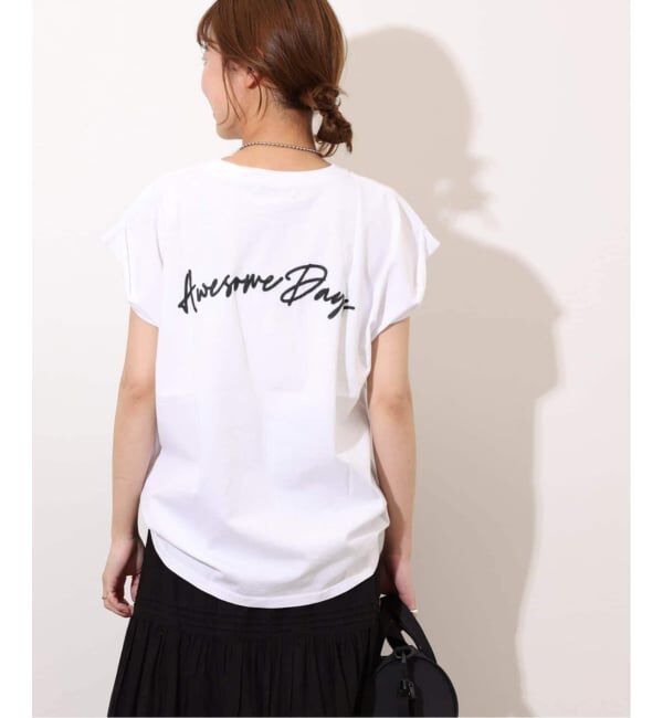 JOURNAL STANDARD relume「《追加3》刺繍ロゴフレンチTEE」|Tシャツ・カットソー|