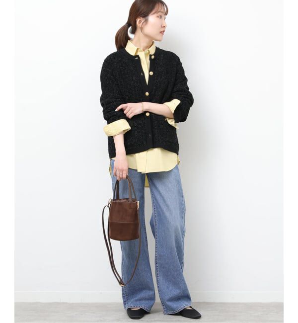 JOURNAL STANDARD relume「［26SS新作］別注【LEVI&rsquo;S】RIBCAGE WIDE LEG：デニム」|デニム|
