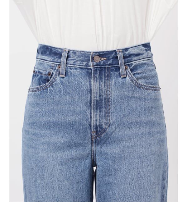 JOURNAL STANDARD relume「［26SS新作］別注【LEVI&rsquo;S】RIBCAGE WIDE LEG：デニム」|デニム|