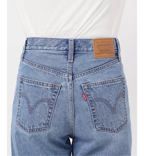 JOURNAL STANDARD relume「［26SS新作］別注【LEVI&rsquo;S】RIBCAGE WIDE LEG：デニム」|デニム|