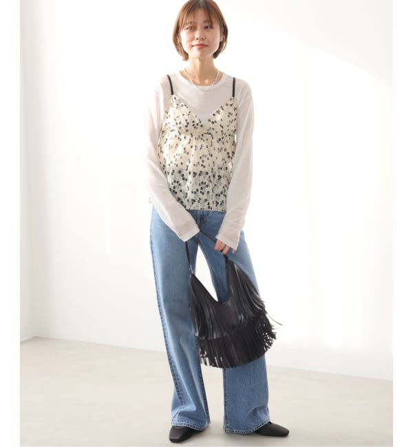 JOURNAL STANDARD relume「［26SS新作］別注【LEVI&rsquo;S】RIBCAGE WIDE LEG：デニム」|デニム|