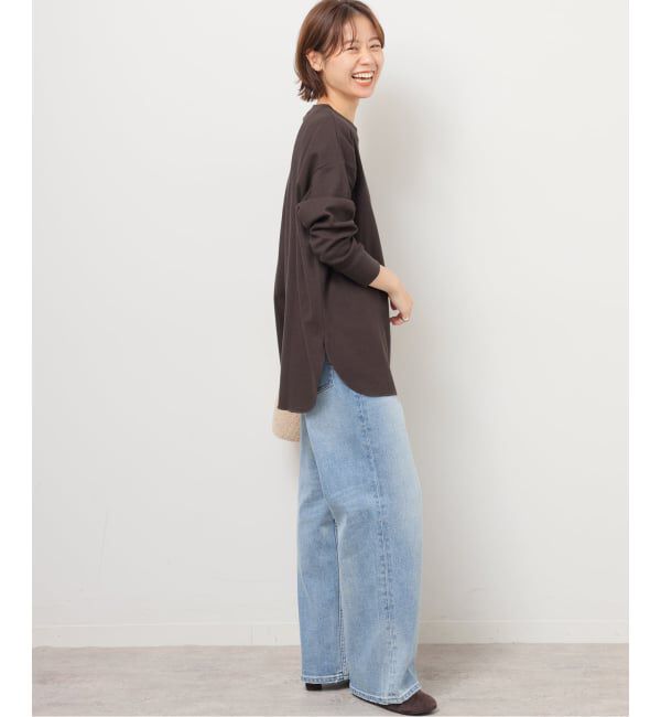 JOURNAL STANDARD relume「《追加2》TCワッフルオーバーサイズロングスリーブTシャツ」|Tシャツ・カットソー|