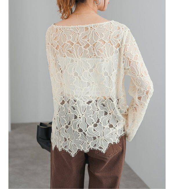 Spick and Span「モールレースブラウス」|シャツ・ブラウス|