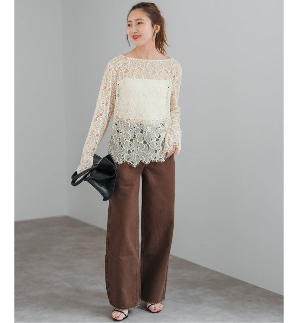 Spick and Span「モールレースブラウス」|シャツ・ブラウス|