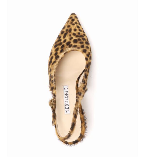 FRAMeWORK「NEBULONI E. /ネブローニ 別注ROCK レオパードパンプス」|パンプス|