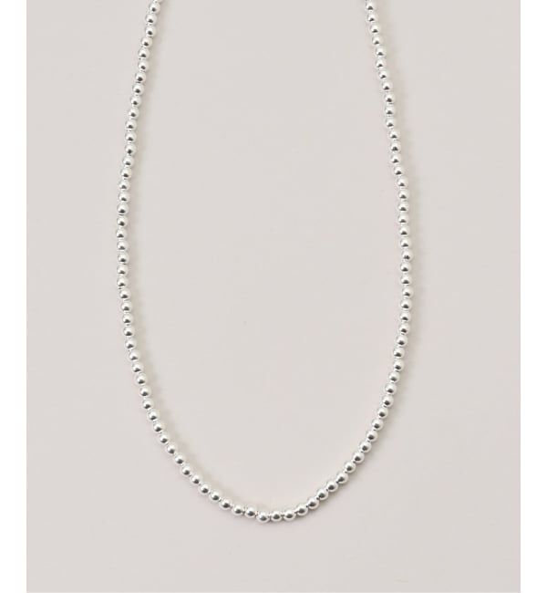 Spick and Span「ERICKA NICOLAS BEGAY/エリッカ ニコラス ビゲイ ナバホパールネックレス 3mm/75cm」|ネックレス|シルバー