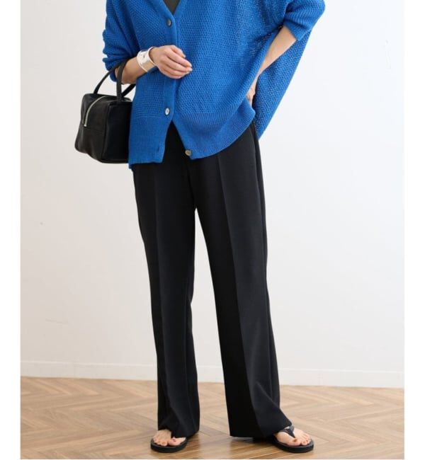 FRAMeWORK「≪一部カラーWEB限定 / 追加≫セミフレアパンツ」|スラックス|