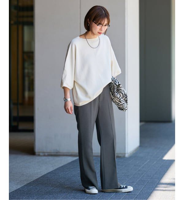 FRAMeWORK「≪一部カラーWEB限定 / 追加≫セミフレアパンツ」|スラックス|