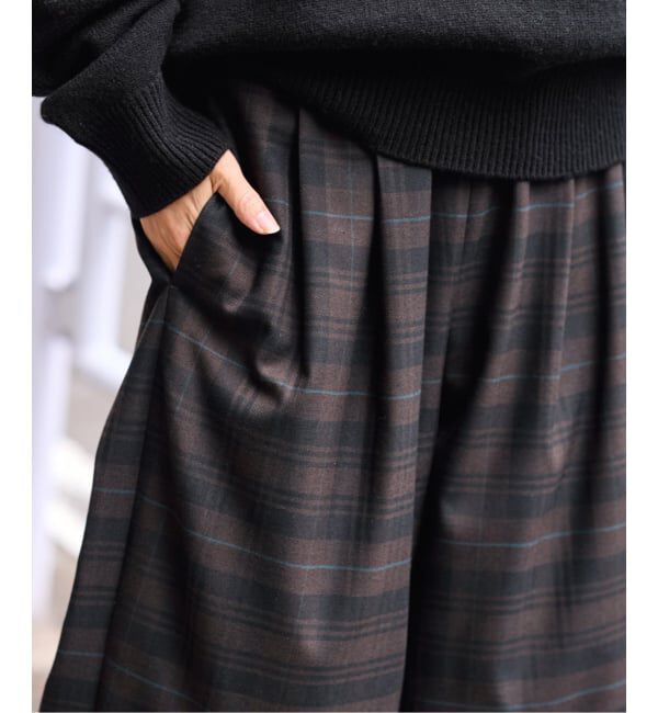 FRAMeWORK「チェックイージーパンツ」|その他|