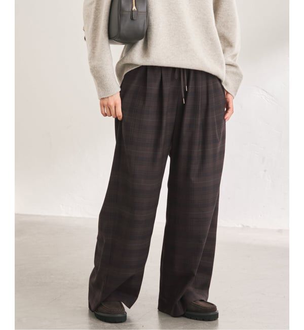 FRAMeWORK「チェックイージーパンツ」|その他|