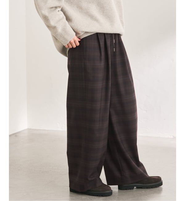 FRAMeWORK「チェックイージーパンツ」|その他|