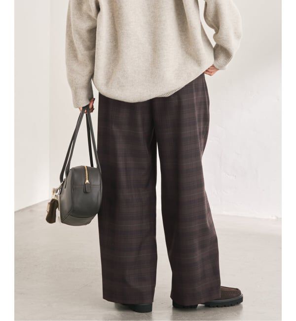 FRAMeWORK「チェックイージーパンツ」|その他|